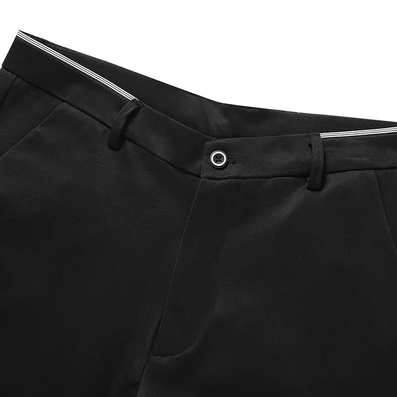 Calça Social Masculina Montvani MV205, com corte clássico e tecido premium, perfeita para eventos sociais, corporativos ou ocasiões formais.