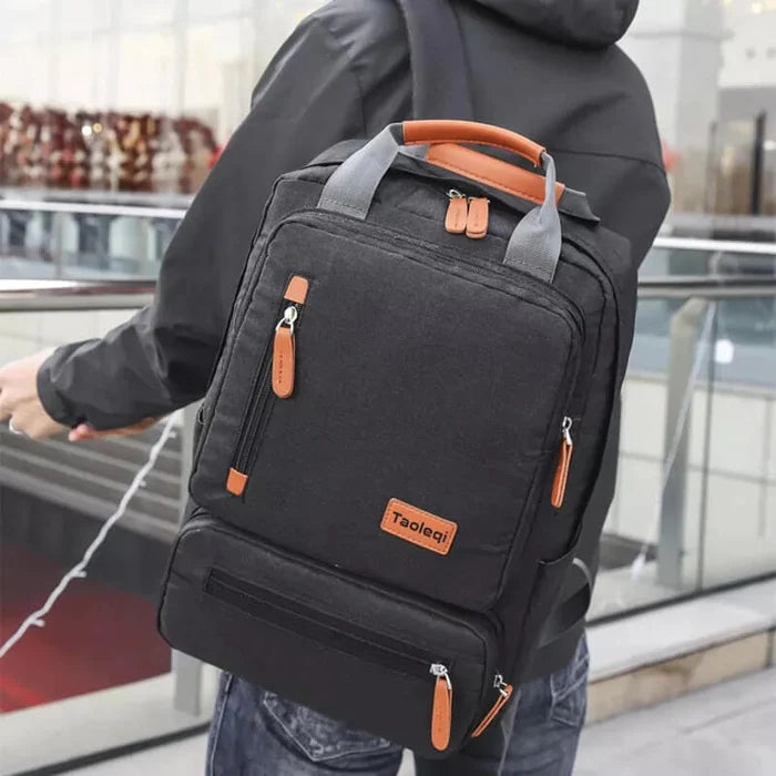 Mochila Street Montvani MV423 resistente, com design urbano e notebook 15", perfeita para rotina urbana com conforto e sofisticação.