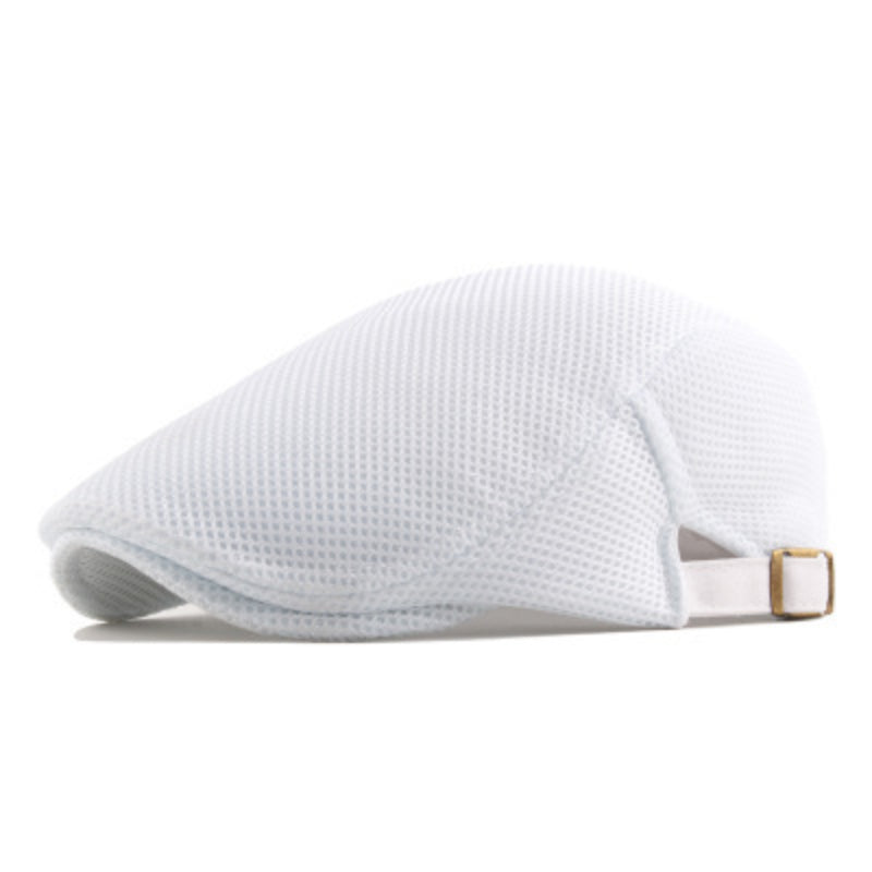 Boina Respirável Masculina Montvani MV376 confortável, com materiais premium e design clássico, perfeita para visuais casuais ou formais com frescor.