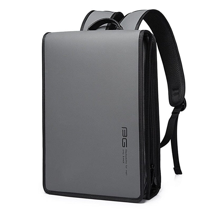 Mochila Executiva Montvani MV414 moderna, com tecido impermeável e espaço para notebook 15", perfeita para trabalho ou estudos com conforto.